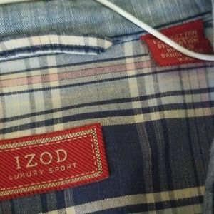 Izod men 2xl long sleeved shirt